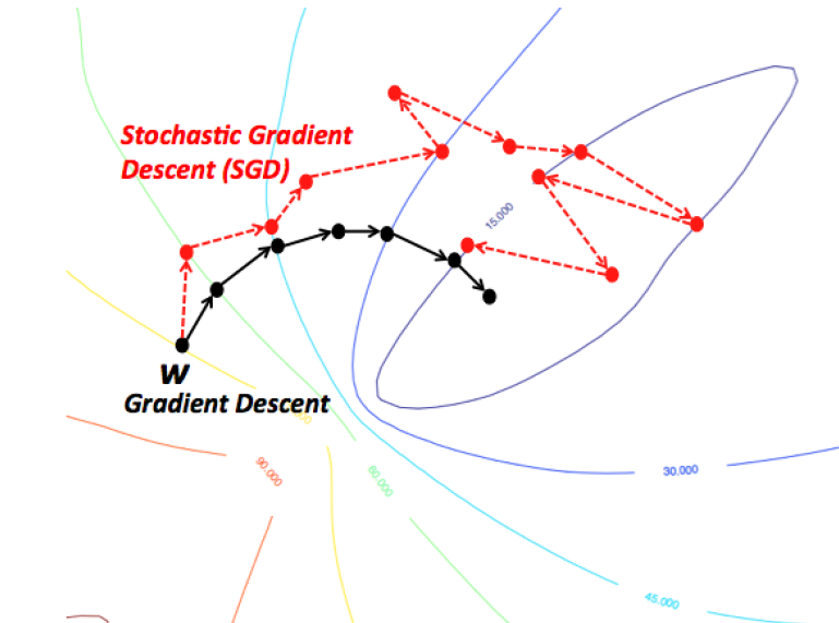 Steepest Descent Rate